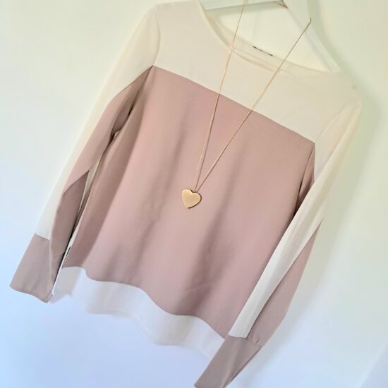 Sublime petite blouse raffinée - M