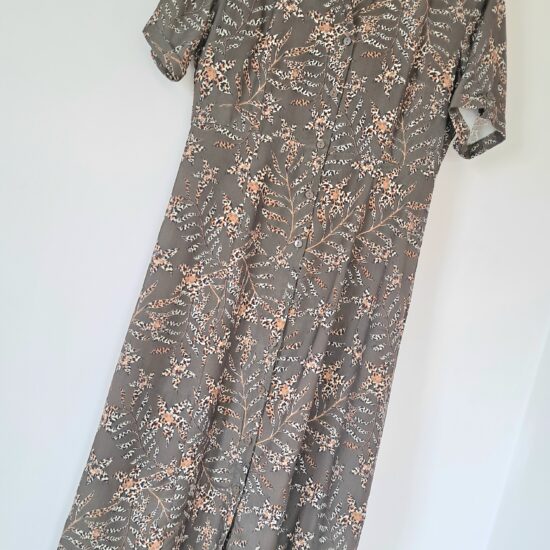 Magnifique robe longue au motif original