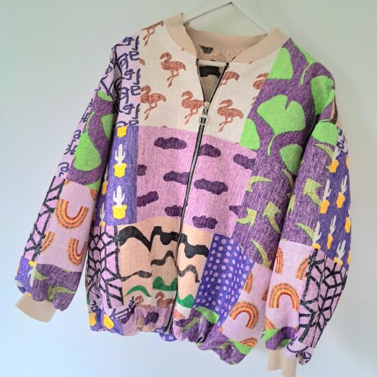 Sublime bomber au look bobo chic