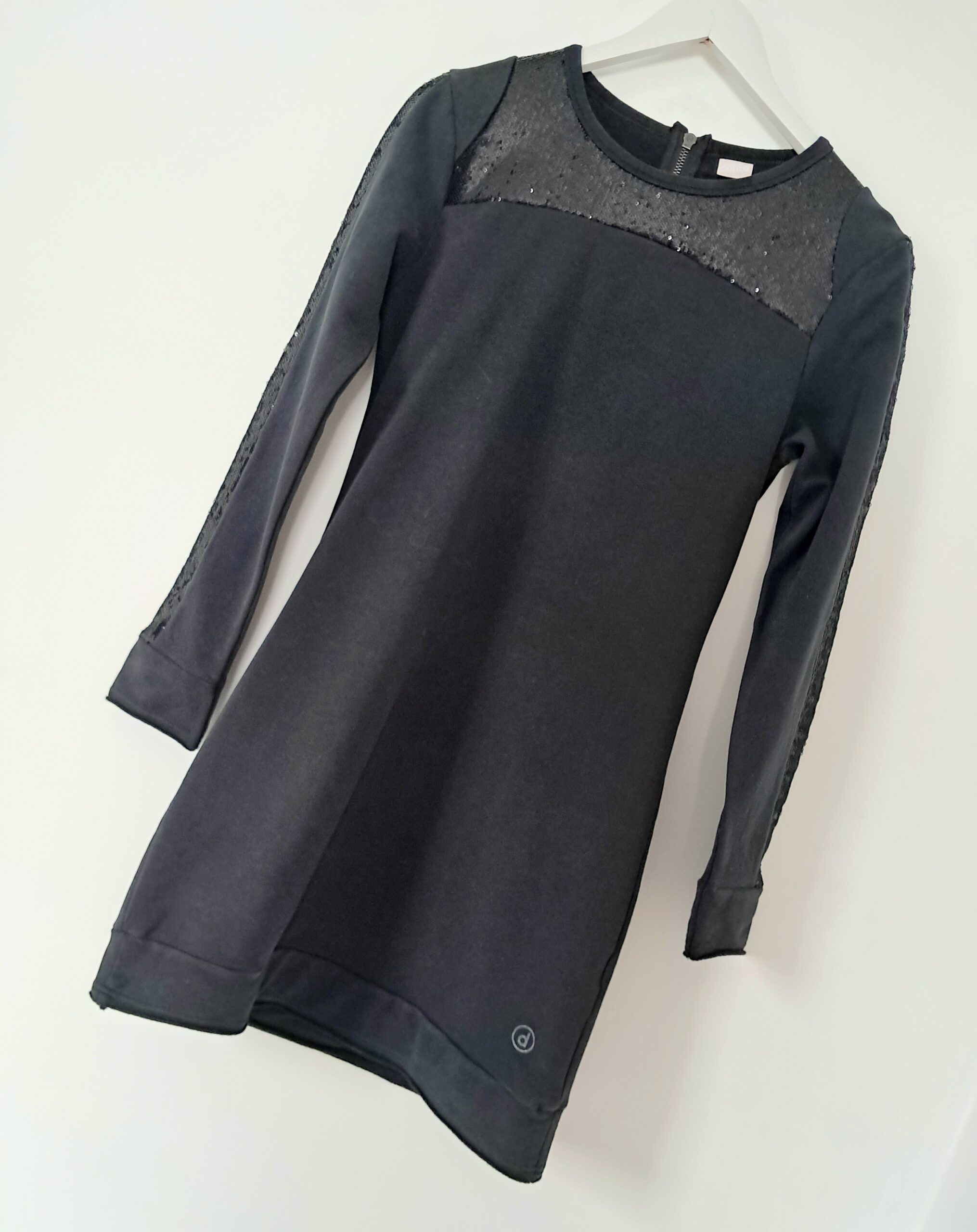 Robe sweat pailletée - M