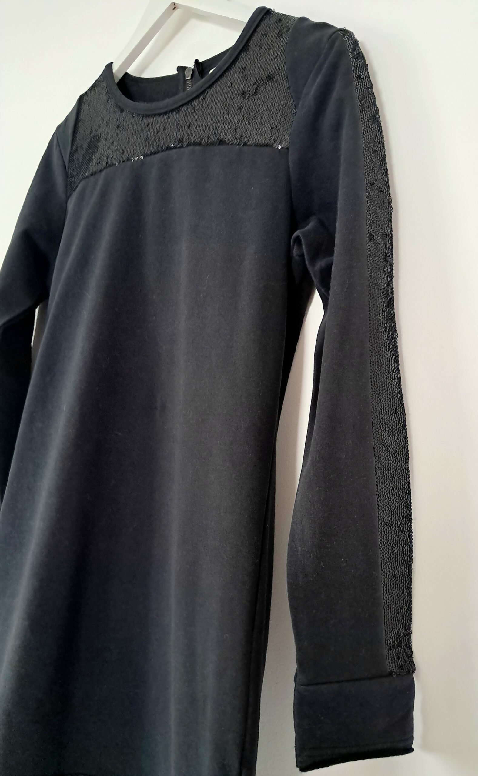 Robe sweat pailletée - M - Image 8