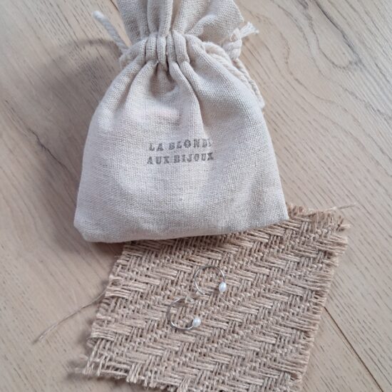 Boucles d'oreilles perlées